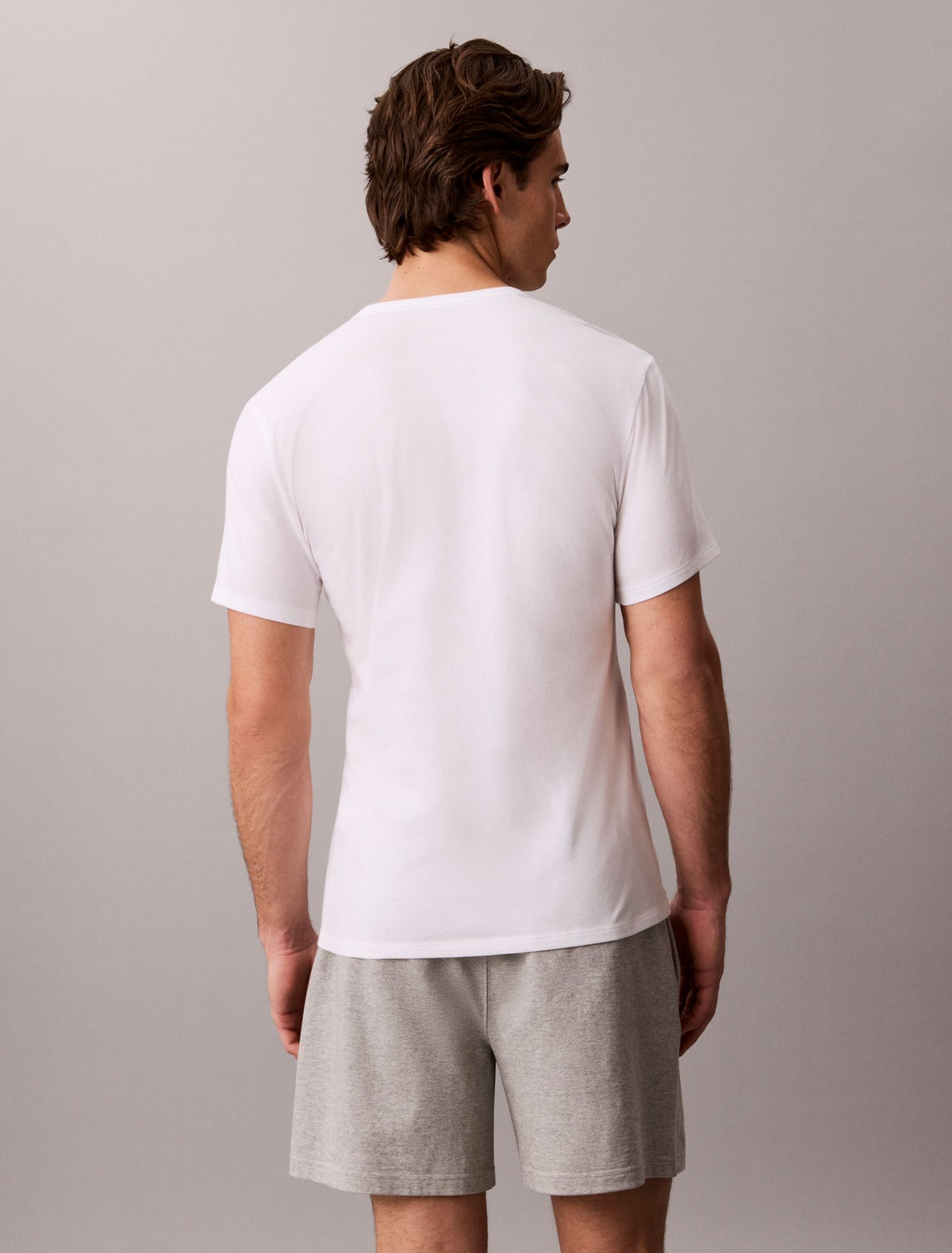 Cotton Stretch Blend 3-Pack Slim Fit V-Neck T-Shirt - Calvin Klein Underwear
