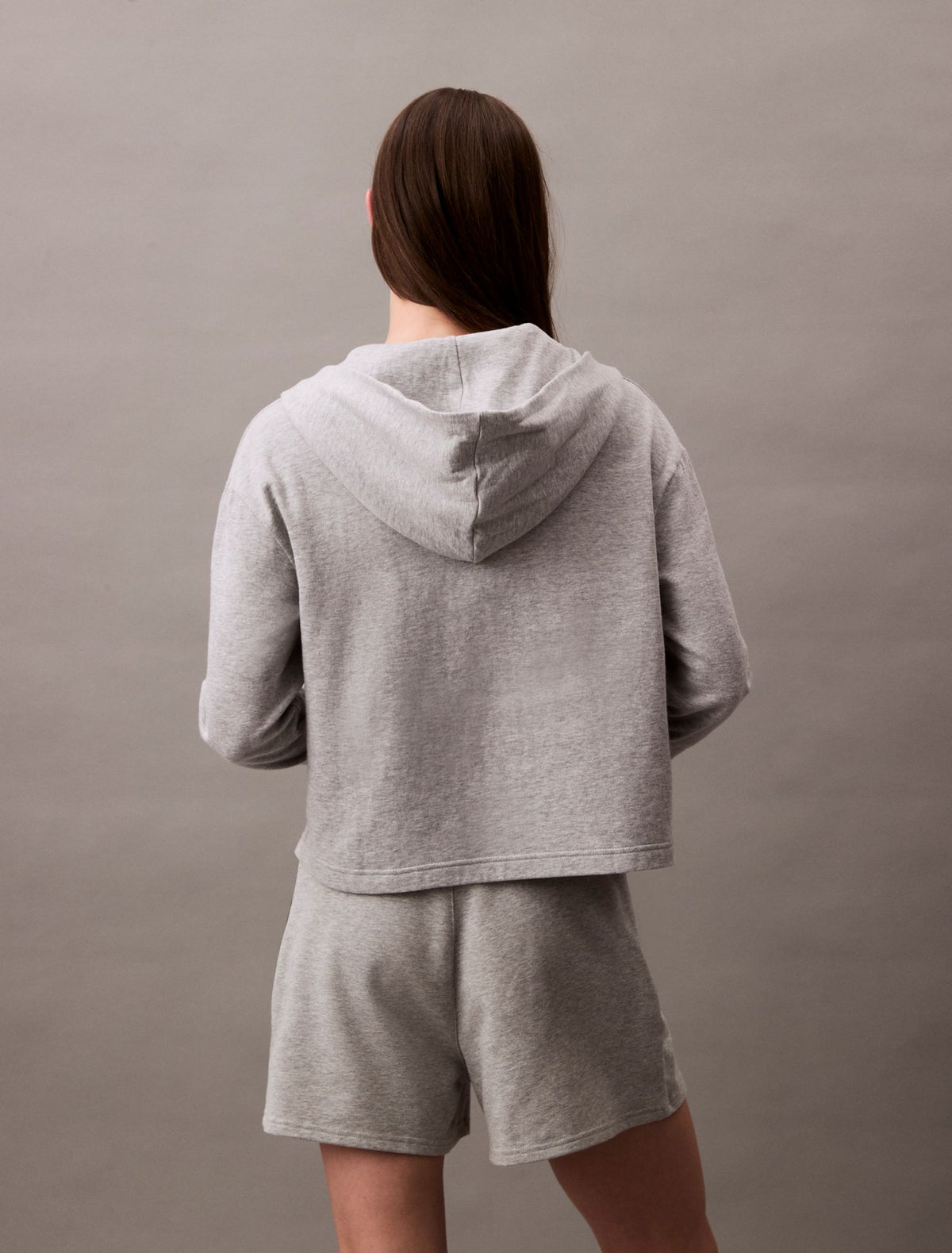 Icon Cotton Terry Zip Sleep Hoodie - Calvin Klein Underwear