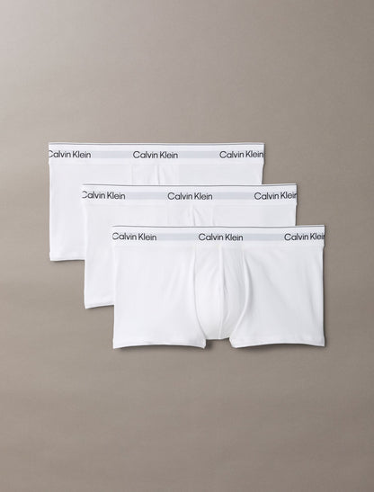 Icon Cotton Stretch 3-Pack Low Rise Trunk - Calvin Klein Underwear