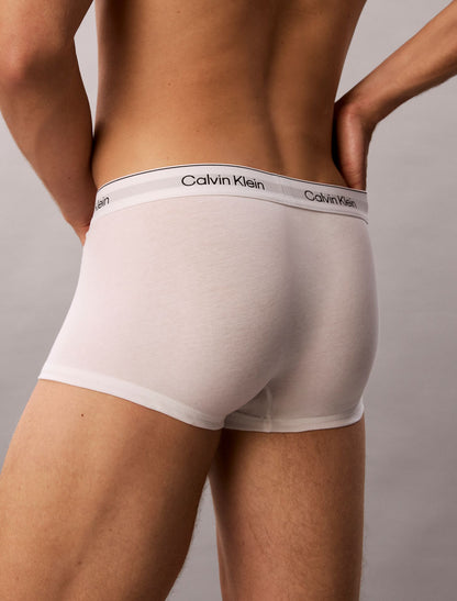 Icon Cotton Stretch 3-Pack Low Rise Trunk - Calvin Klein Underwear