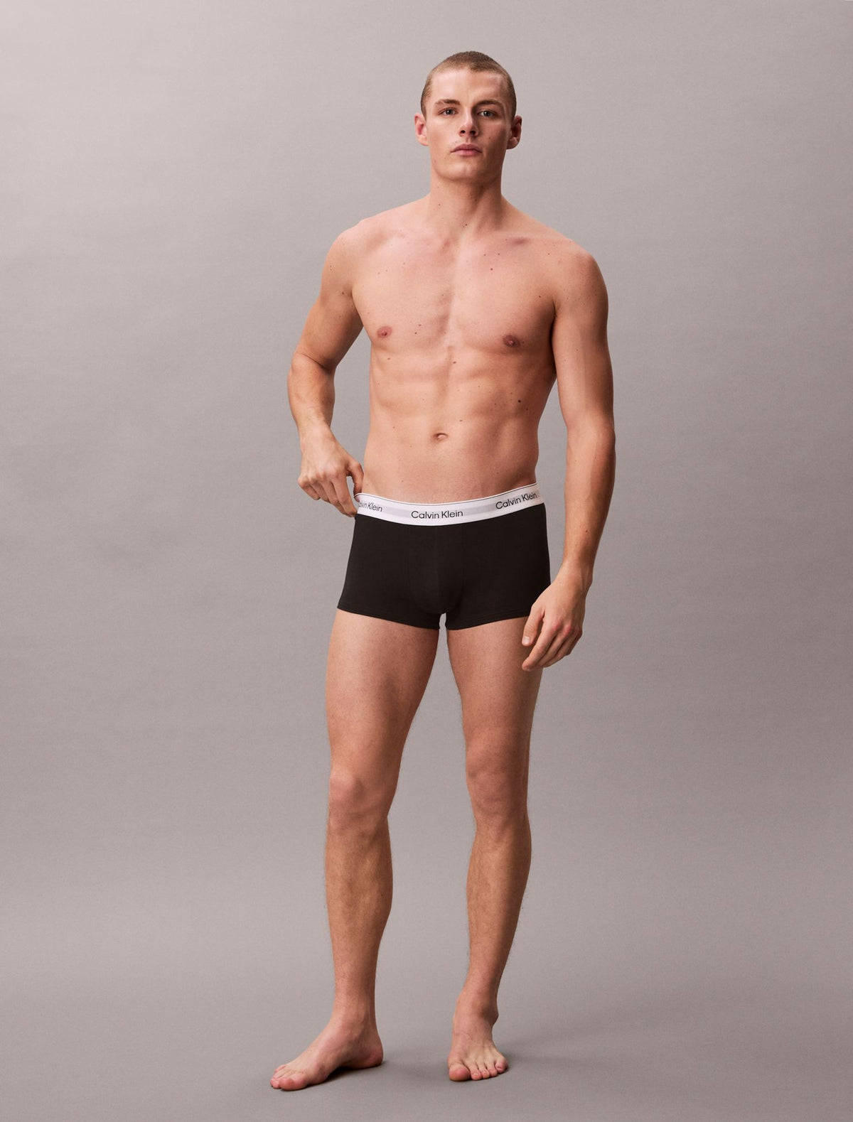 Icon Cotton Stretch 3-Pack Low Rise Trunk - Calvin Klein Underwear