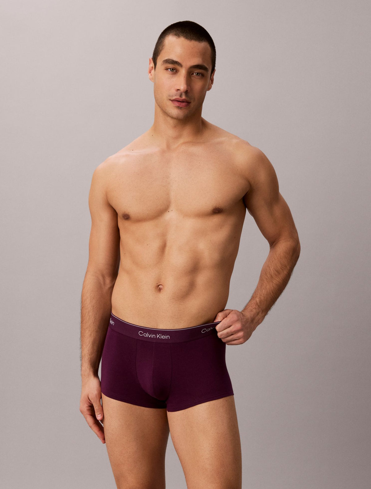 Icon Cotton Stretch 3-Pack Low Rise Trunk - Calvin Klein Underwear