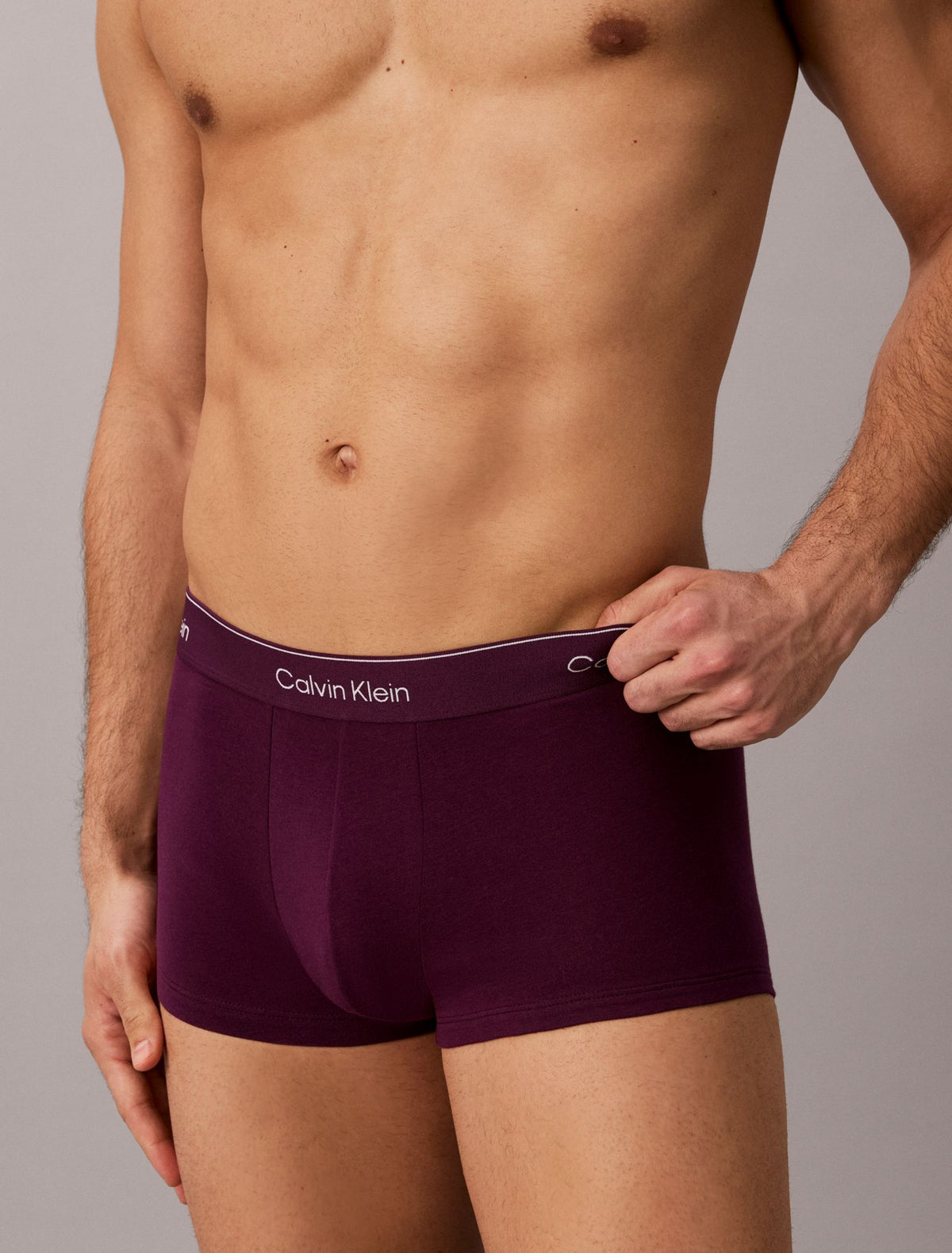 Icon Cotton Stretch 3-Pack Low Rise Trunk - Calvin Klein Underwear