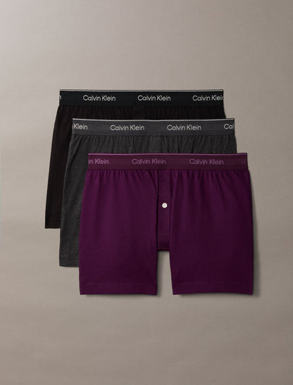 Cotton Classics 3-Pack Knit Boxer - Calvin Klein Underwear