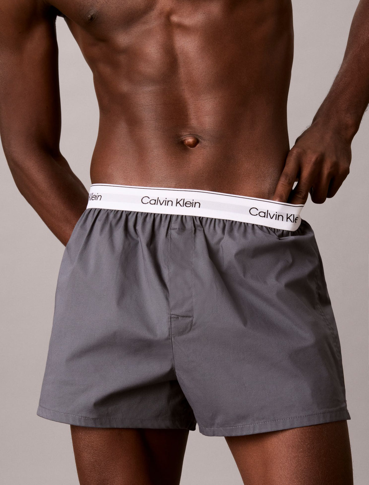 Icon Cotton Stretch 3-Pack Slim Boxer - Calvin Klein Underwear