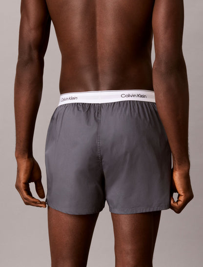 Icon Cotton Stretch 3-Pack Slim Boxer - Calvin Klein Underwear