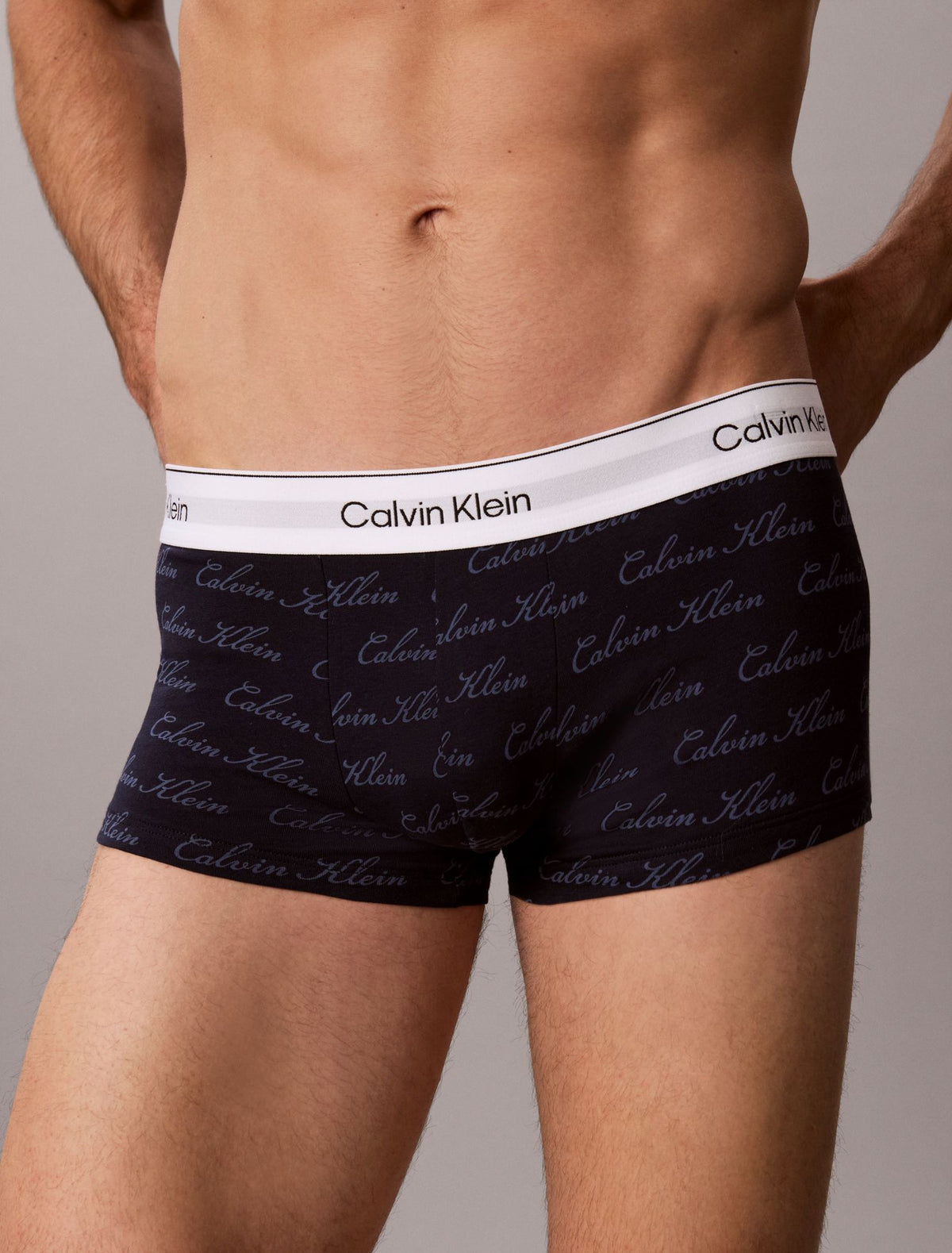 Icon Cotton Stretch 3-Pack Low Rise Trunk - Calvin Klein Underwear