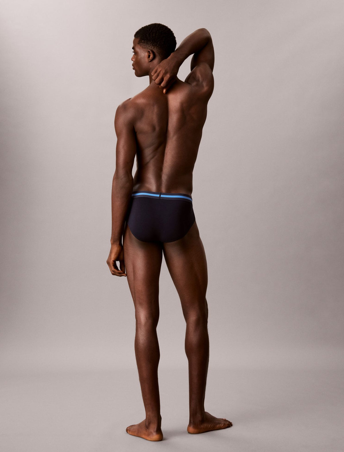 Graphic Monogram Cotton Stretch 3-Pack Hip Brief - Calvin Klein Underwear