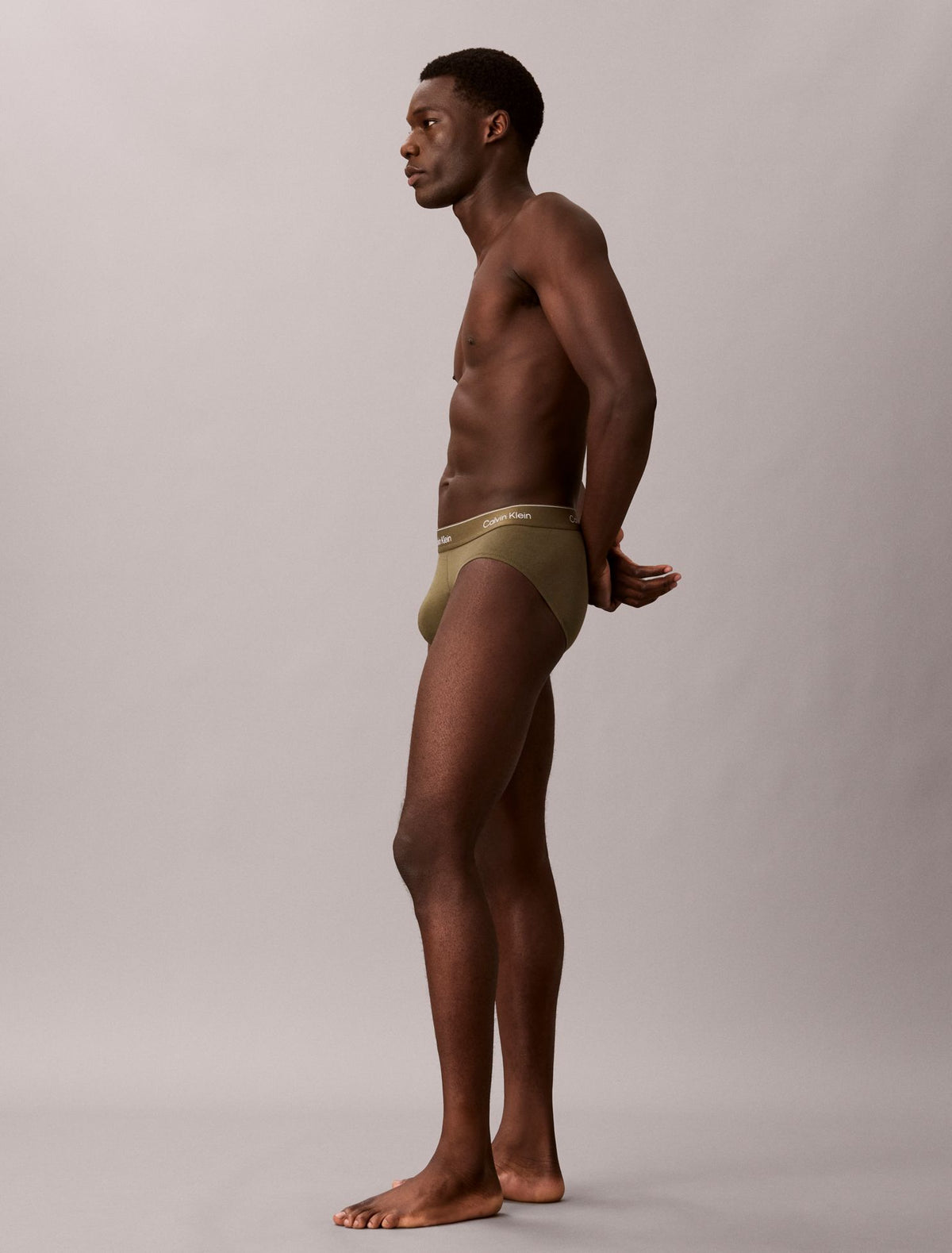 Icon Cotton Stretch 3-Pack Hip Brief - Calvin Klein Underwear
