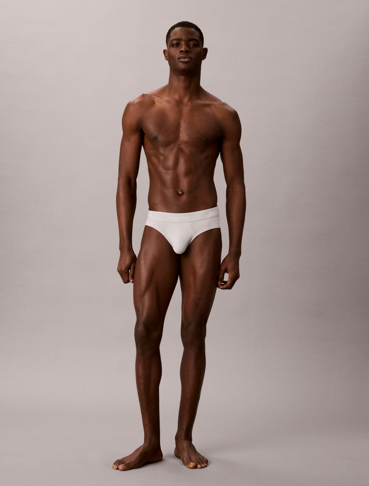Icon Cotton Stretch 3-Pack Hip Brief - Calvin Klein Underwear