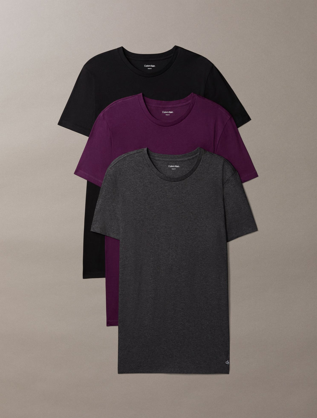 Cotton Classics 3-Pack Crewneck T-Shirt - Calvin Klein Underwear