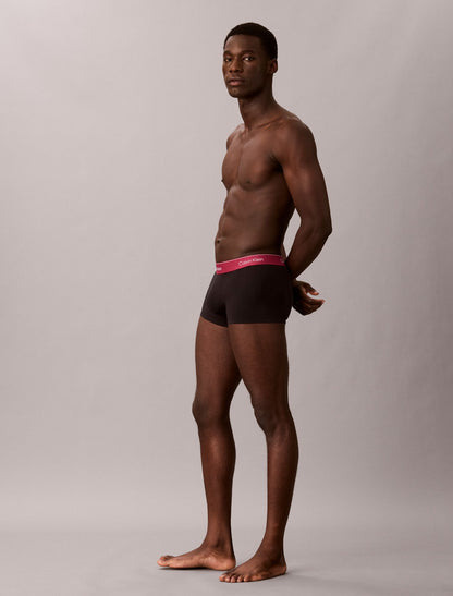 Icon Cotton Stretch 3-Pack Low Rise Trunk - Calvin Klein Underwear