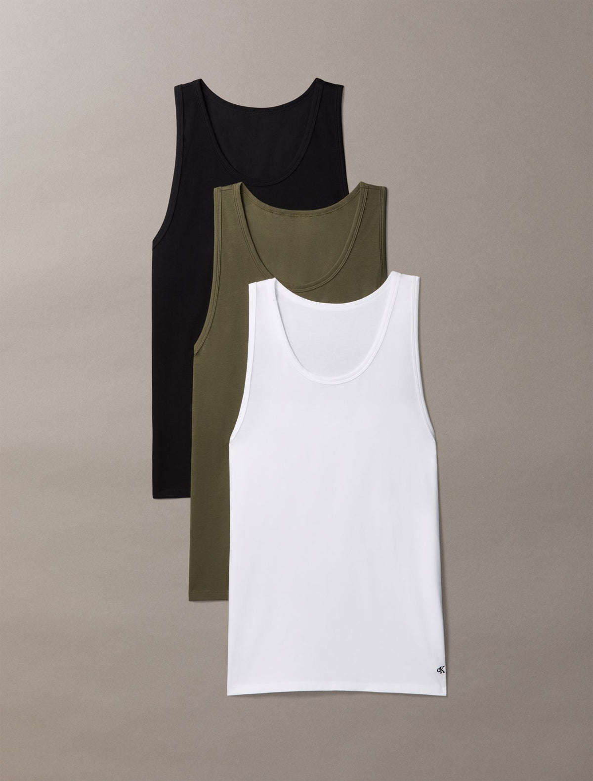 Cotton Stretch Blend 3-Pack Tank Top - Calvin Klein Underwear
