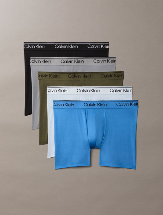 Microfiber Stretch 5-Pack Boxer Brief - Calvin Klein Underwear