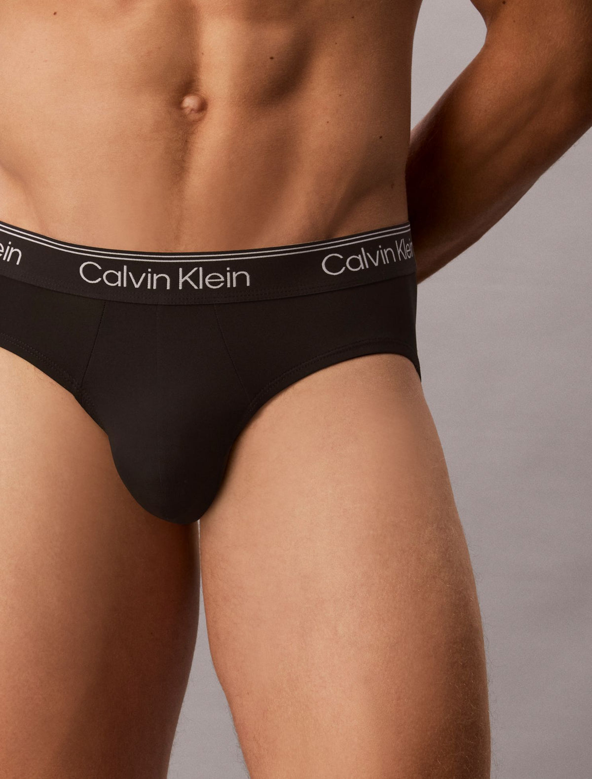 Microfiber Stretch 3-Pack Hip Brief - Calvin Klein Underwear