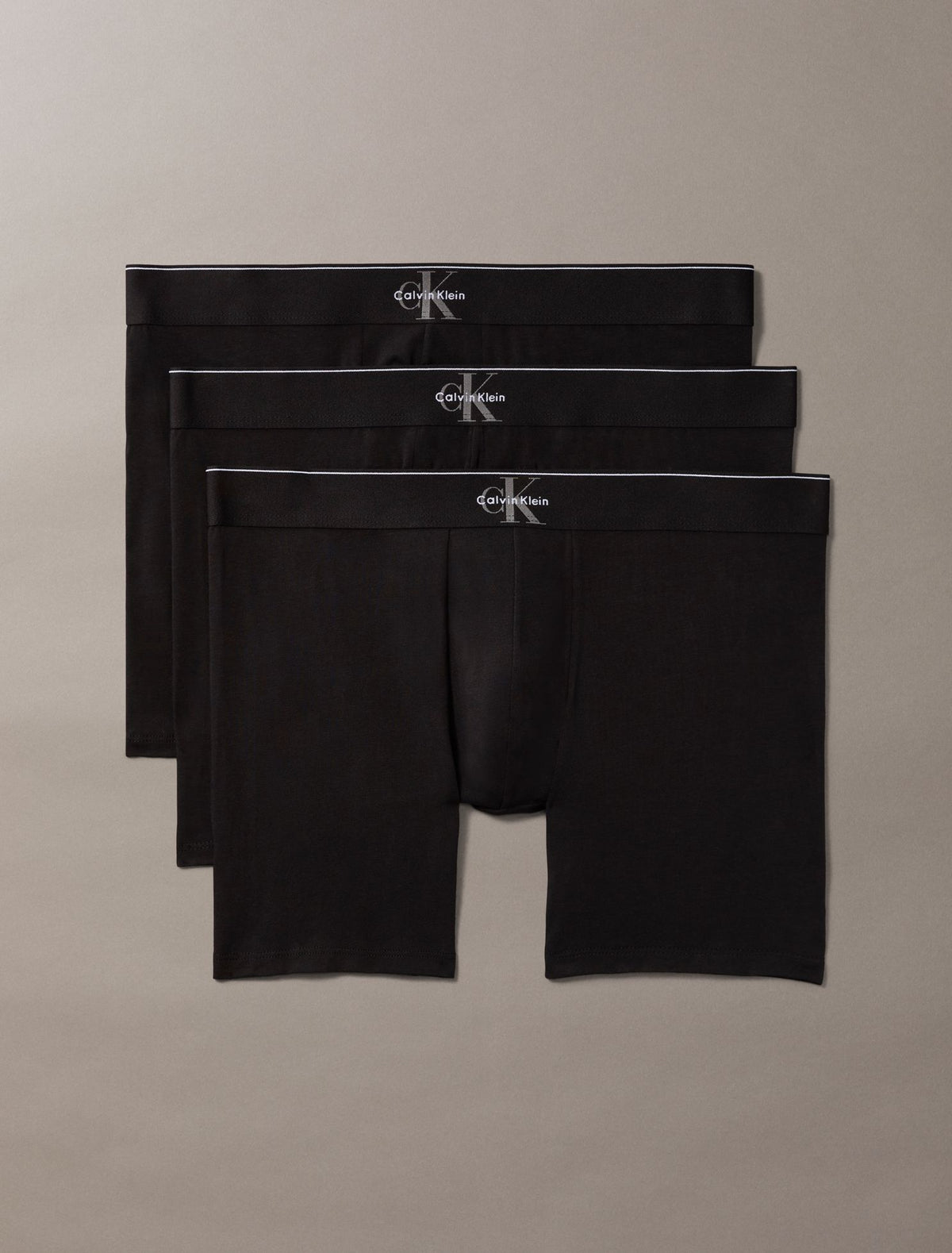 Graphic Monogram Cotton Stretch 3-Pack Boxer Brief - Calvin Klein Underwear