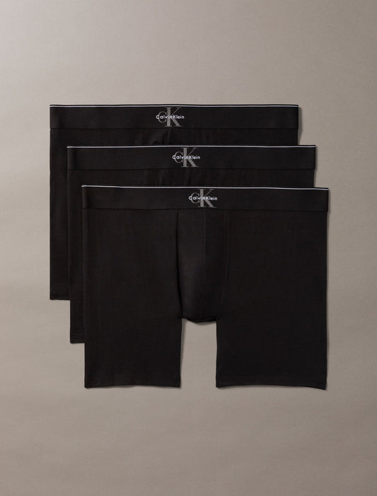 Graphic Monogram Cotton Stretch 3-Pack Boxer Brief - Calvin Klein Underwear