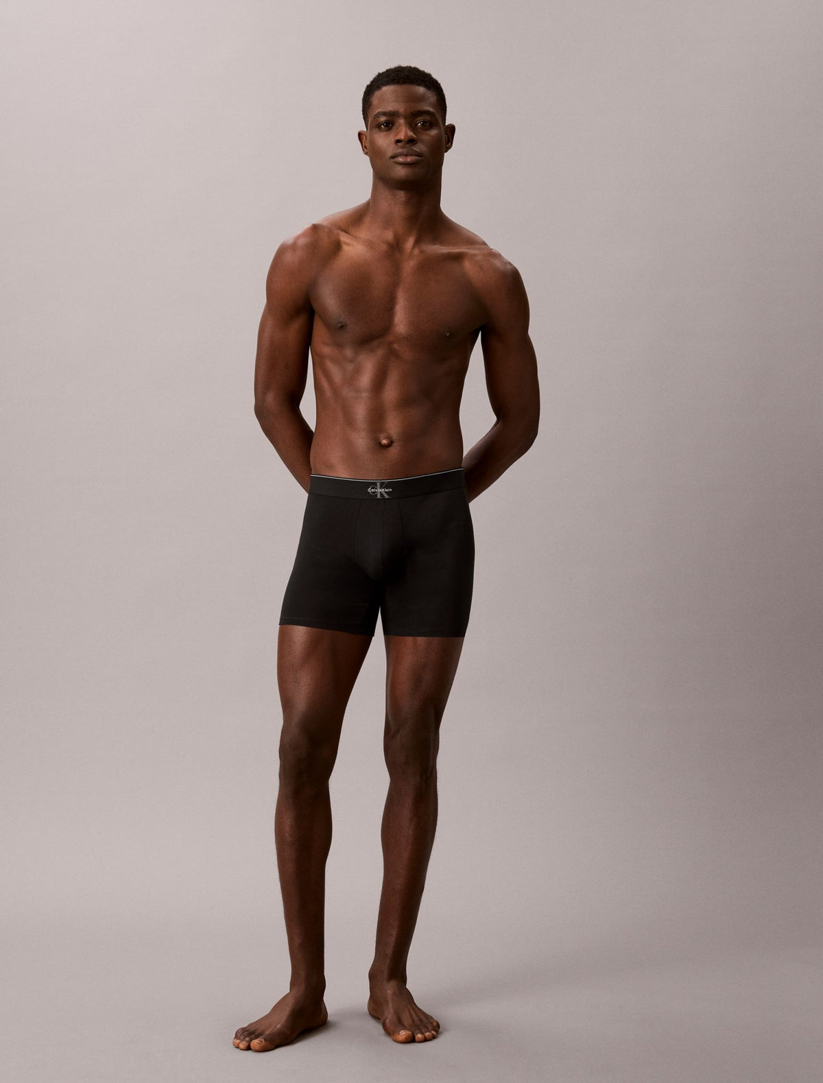 Graphic Monogram Cotton Stretch 3-Pack Boxer Brief - Calvin Klein Underwear