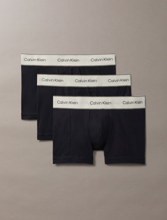 Heritage Cotton Stretch 3-Pack Trunk - Calvin Klein Underwear