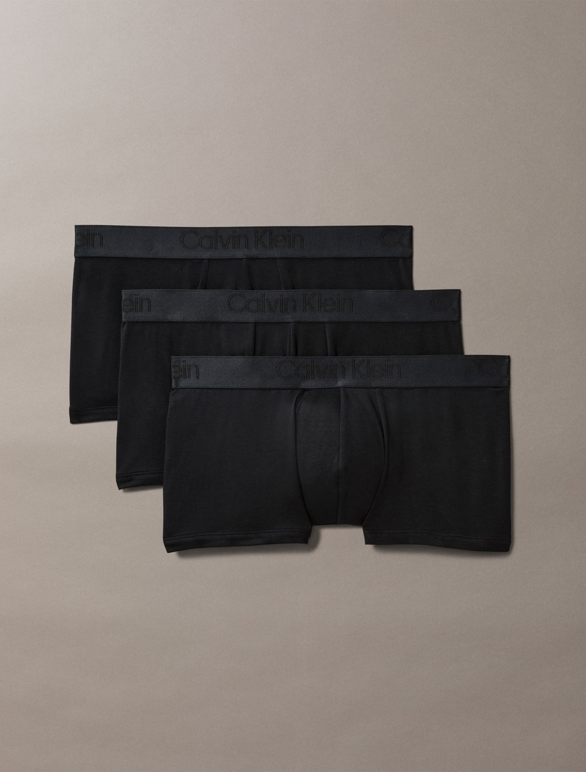 CK Black 3-Pack Low Rise Trunk - Calvin Klein Underwear