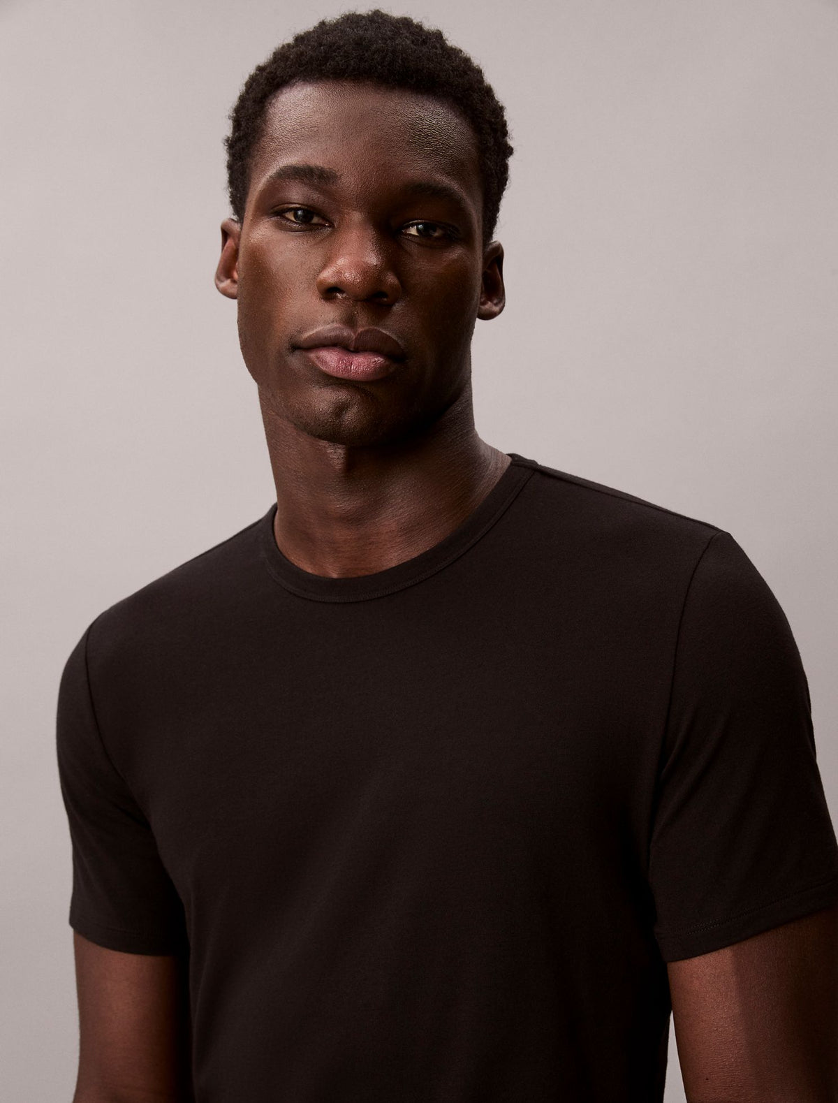 Cotton Stretch Blend 3-Pack Slim Fit Crewneck T-Shirt - Calvin Klein Underwear