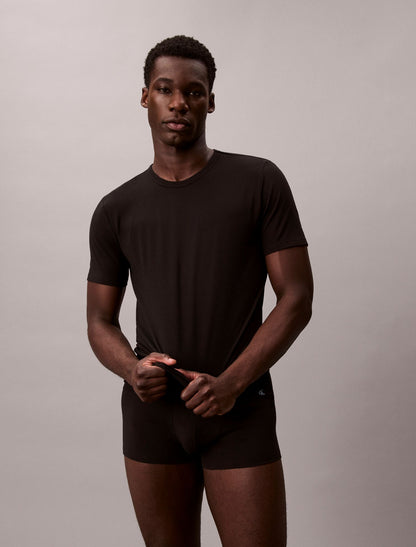 Cotton Stretch Blend 3-Pack Slim Fit Crewneck T-Shirt - Calvin Klein Underwear