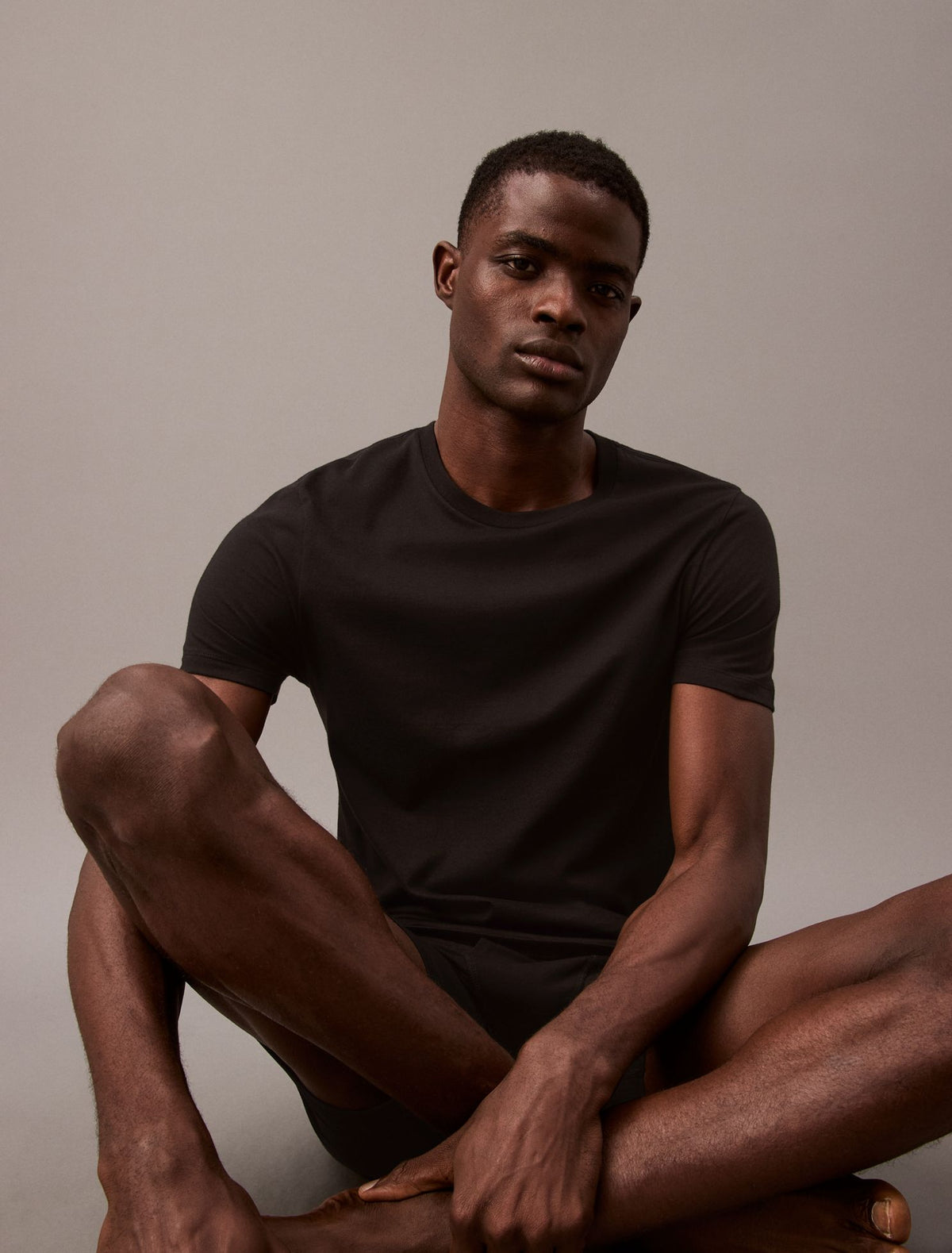Cotton Classics 5-Pack Classic Fit Crewneck T-Shirt - Calvin Klein Underwear