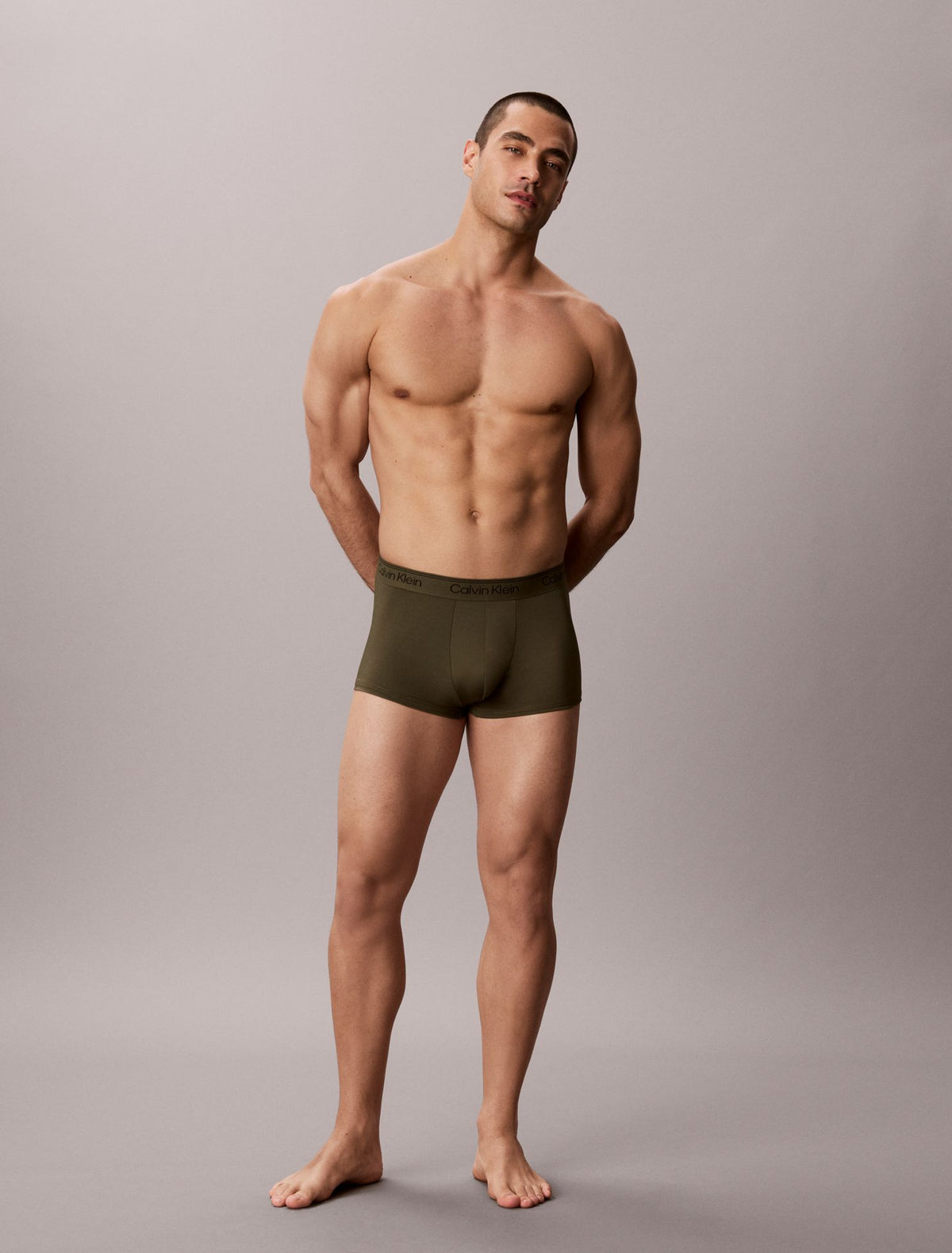 Microfiber Stretch 5-Pack Low Rise Trunk - Calvin Klein Underwear