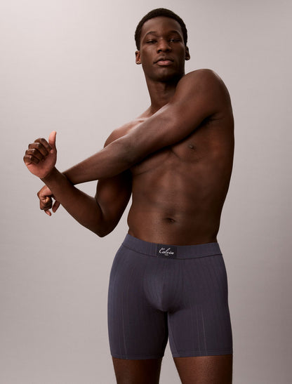 Cotton Stretch Script Patch Boxer Brief - Calvin Klein Underwear