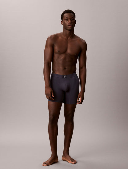 Cotton Stretch Script Patch Boxer Brief - Calvin Klein Underwear