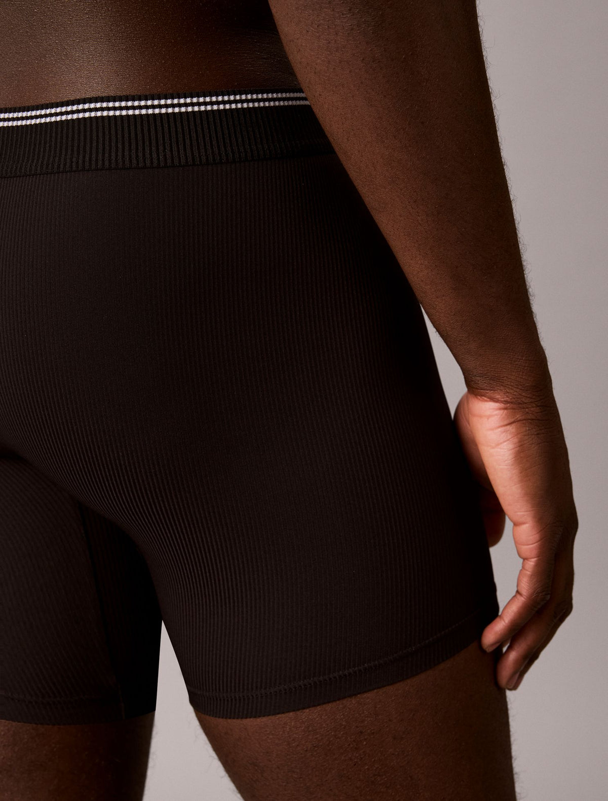 Graphic Monogram Microfiber Stretch Rib Boxer Brief - Calvin Klein Underwear