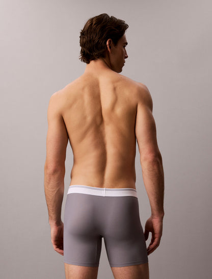 Graphic Monogram Microfiber Stretch Rib Boxer Brief - Calvin Klein Underwear