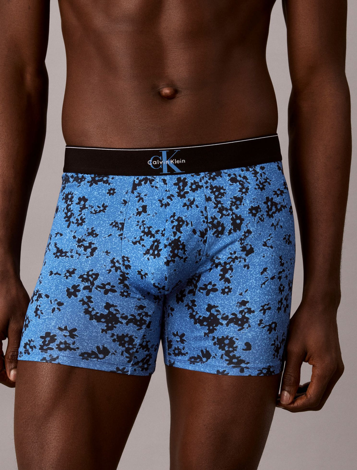 Graphic Monogram Microfiber Stretch Boxer Brief - Calvin Klein Underwear