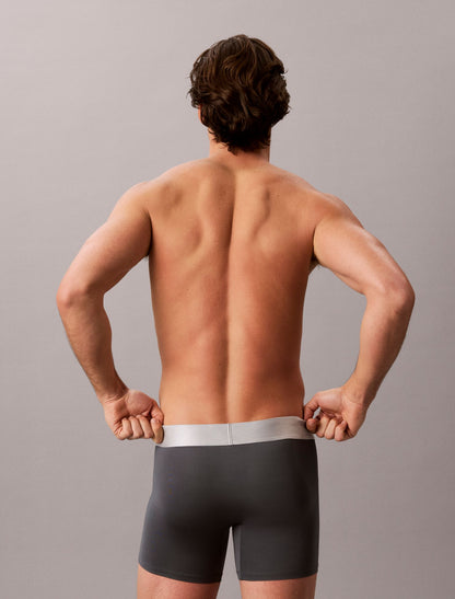 Microfiber Stretch Steel Boxer Brief - Calvin Klein Underwear