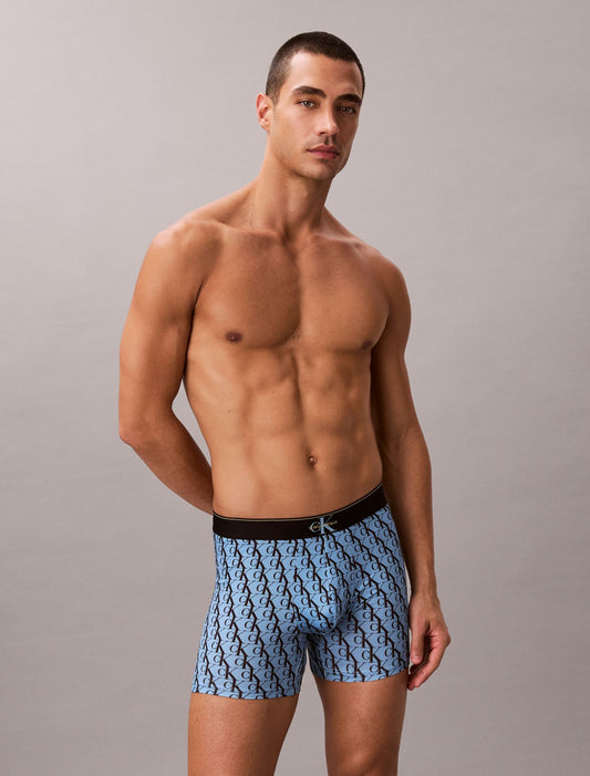 Graphic Monogram Microfiber Stretch Boxer Brief - Calvin Klein Underwear