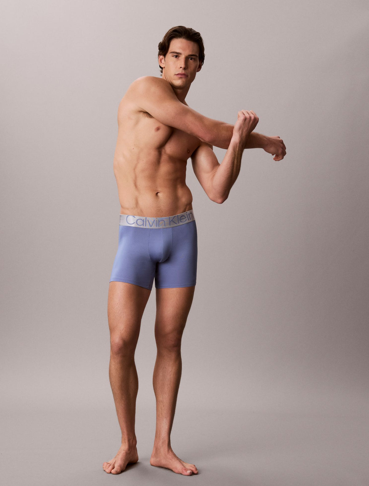 Microfiber Stretch Steel Boxer Brief - Calvin Klein Underwear