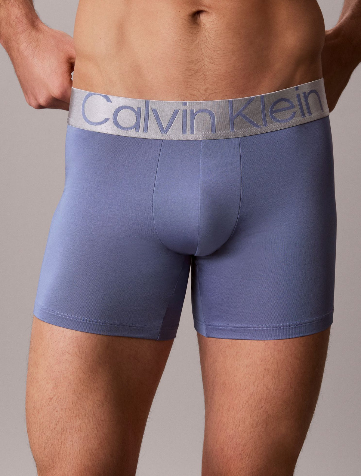 Microfiber Stretch Steel Boxer Brief - Calvin Klein Underwear