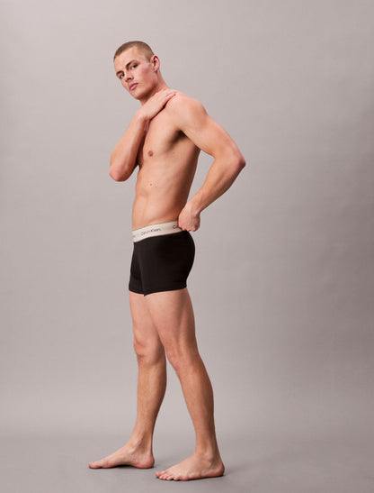 Heritage Cotton Stretch 3-Pack Trunk - Calvin Klein Underwear