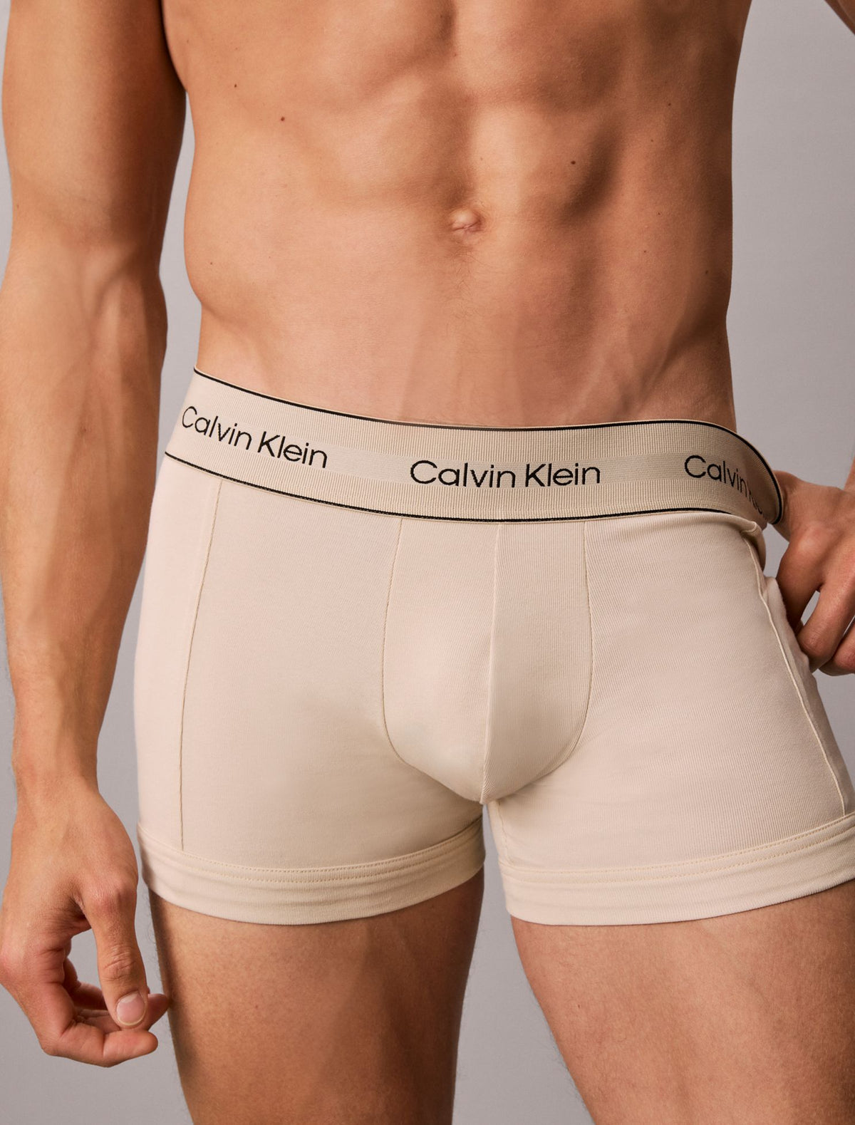 Heritage Cotton Stretch 3-Pack Trunk - Calvin Klein Underwear