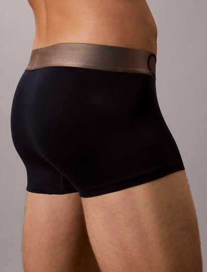 Brushed Microfiber Stretch Bronze Low Rise Trunk - Calvin Klein Underwear