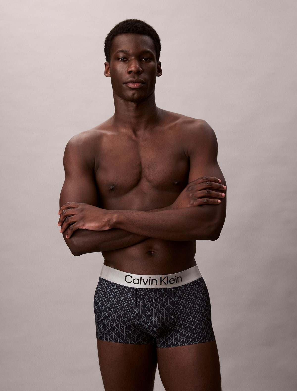 Brushed Microfiber Stretch Low Rise Trunk - Calvin Klein Underwear