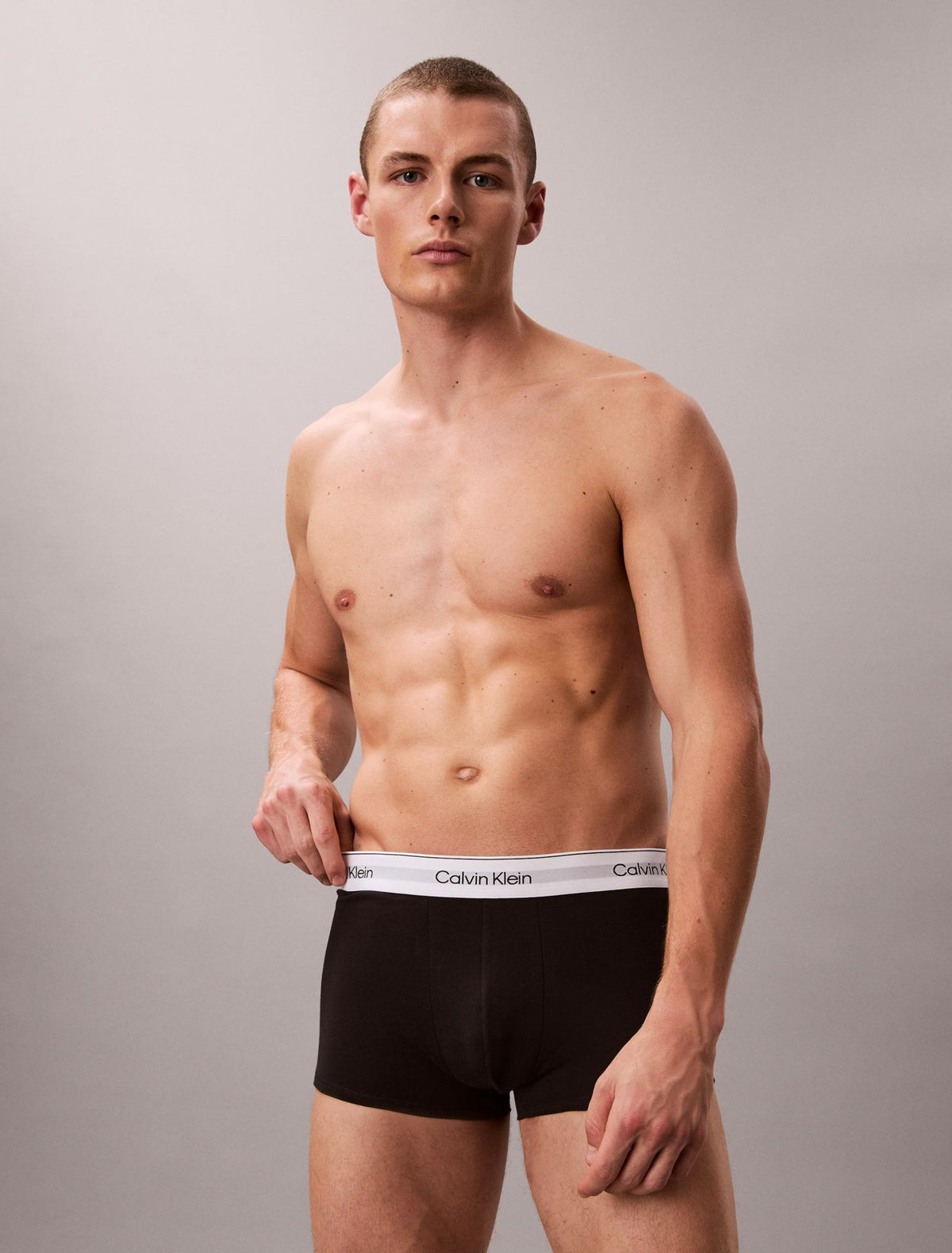 Icon Cotton Stretch 3-Pack Low Rise Trunk - Calvin Klein Underwear
