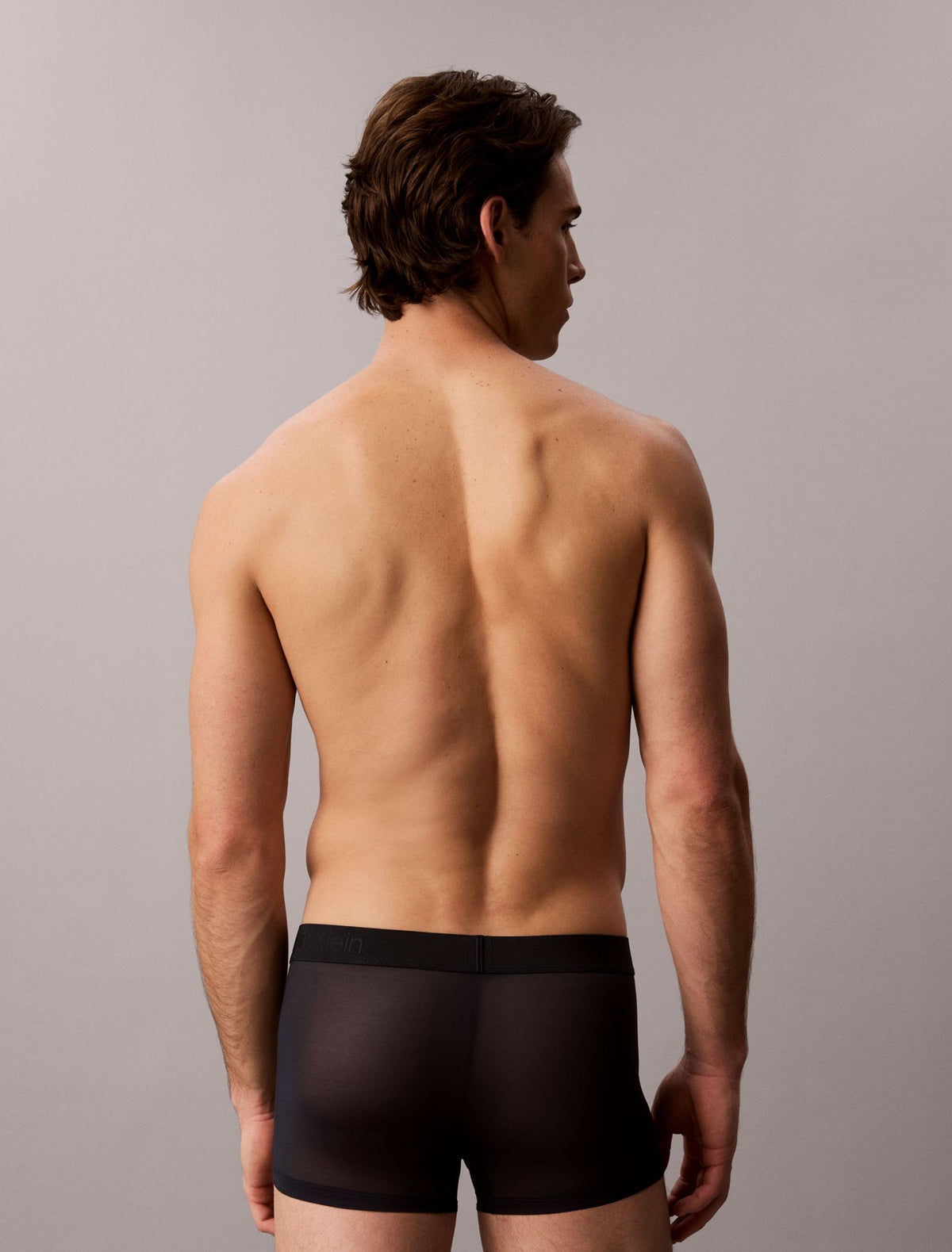 CK Black Sheer Mesh Trunk - Calvin Klein Underwear