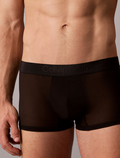 CK Black Sheer Mesh Trunk - Calvin Klein Underwear