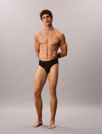 CK Black 3-Pack Hip Brief - Calvin Klein Underwear