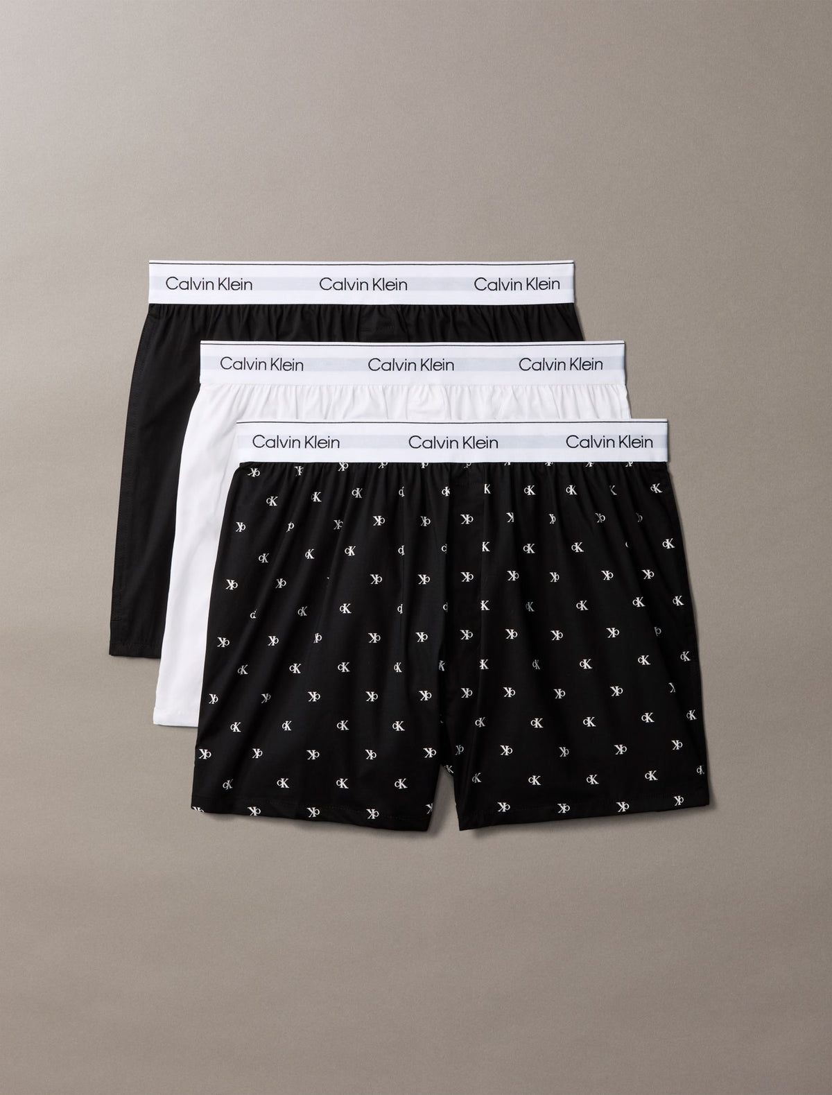 Icon Cotton Stretch 3-Pack Slim Boxer - Calvin Klein Underwear