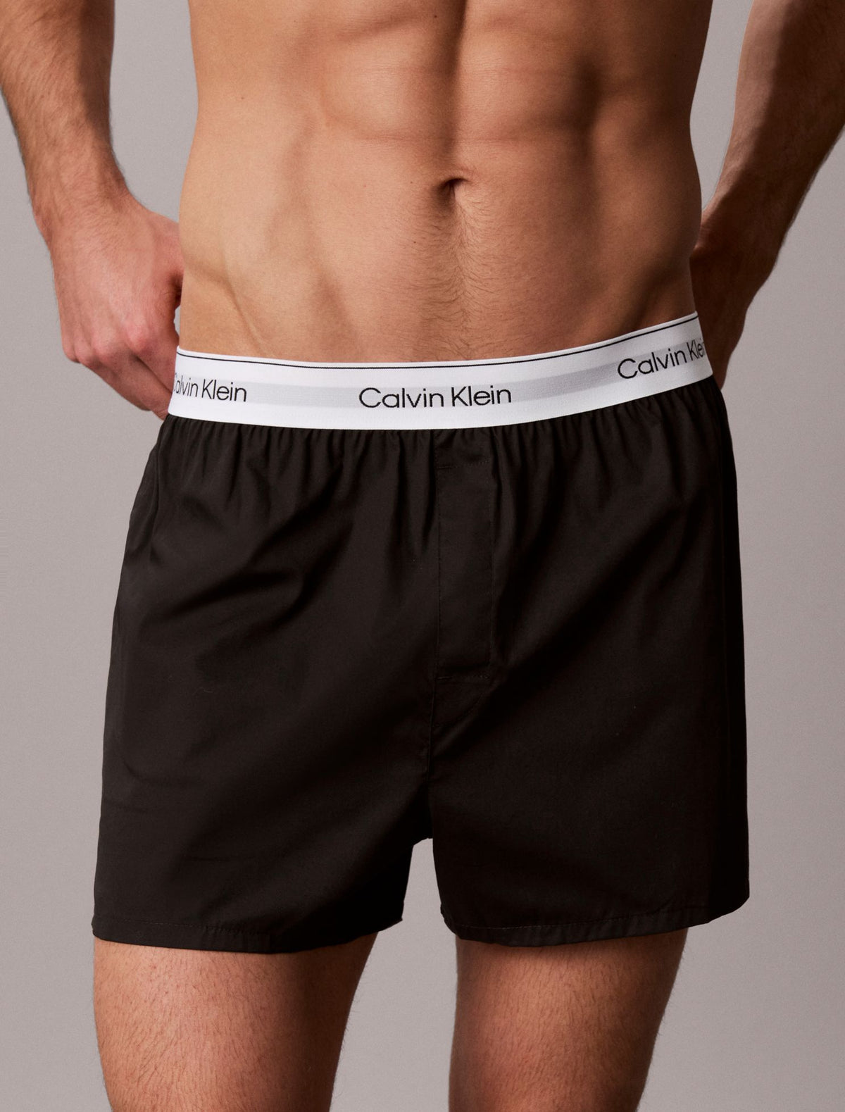 Icon Cotton Stretch 3-Pack Slim Boxer - Calvin Klein Underwear