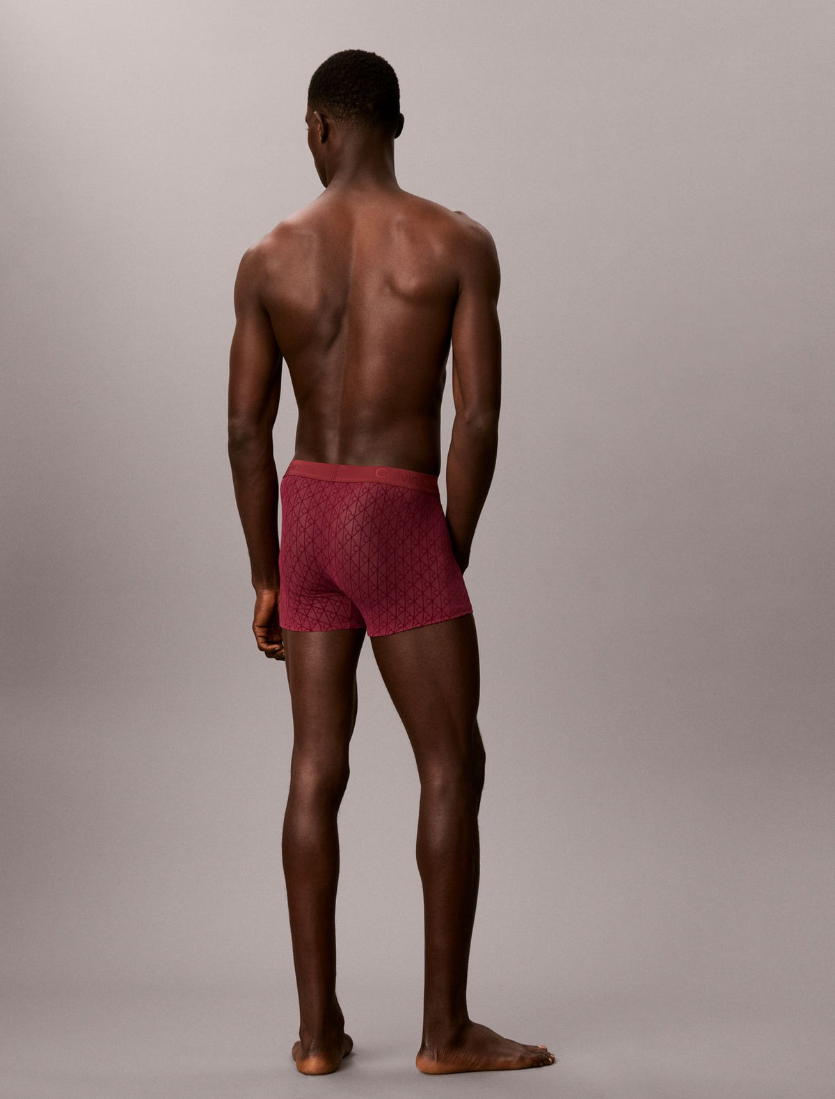 CK Black Sheer Mesh Trunk - Calvin Klein Underwear