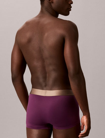 Brushed Microfiber Stretch Bronze Low Rise Trunk - Calvin Klein Underwear