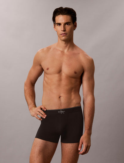 Graphic Monogram Cotton Stretch 3-Pack Trunk - Calvin Klein Underwear